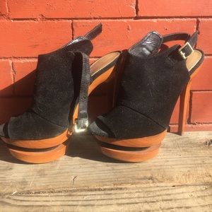 Jessica Simpson Black Heels